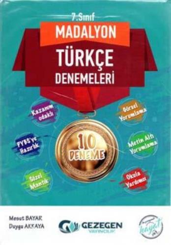 7. Sınıf Madalyon Türkçe Denemeleri 10 Deneme