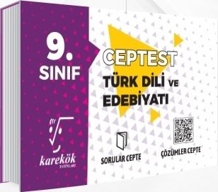 Karekök Yayınları 9. Sınıf Türk Dili ve Edebiyatı Cep Test Komisyon