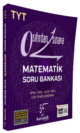 Karekök Yayınları TYT Sıfırdan Sınava Matematik Soru Bankası Komisyon