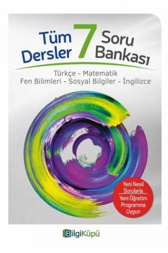 BilgiKüpü Yayınları 7. Sınıf Tüm Dersler Soru Bankası %25 indirimli Ko