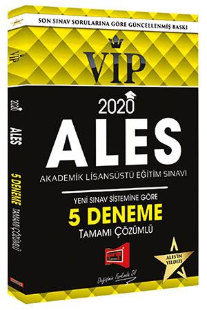 Yargı Yayınları 2020 ALES VIP Tamamı Çözümlü 5 Deneme