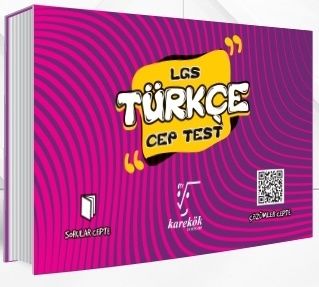 Karekök Yayınları 8. Sınıf LGS Türkçe Cep Test %40 indirimli Komisyon