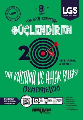 Ankara Yayıncılık 8. Sınıf LGS Din Kültürü ve Ahlak Bilgisi Güçlendire
