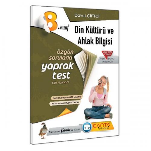 Çanta 8. Sınıf Din Kültürü ve Ahlak Bilgisi Yaprak Test
