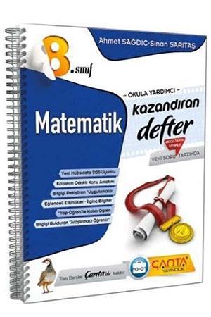 Çanta 8. Sınıf Matematik Kazandıran Defter