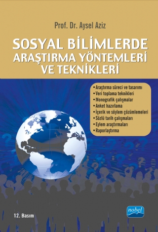 Nobel Akademi Sosyal Bilimlerde Araştırma Yöntemleri ve Teknikleri