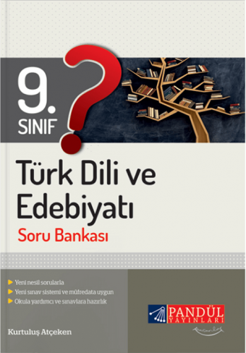 Pandül Yayınları 9. Sınıf Türk Dili ve Edebiyatı Soru Bankası Komisyon