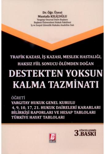 Destekten Yoksun Kalma Tazminatı Mustafa Kılıçoğlu