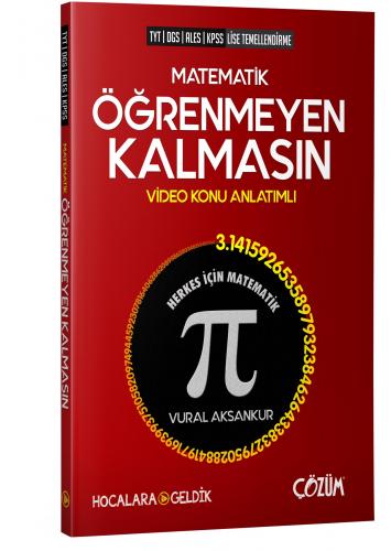 Çözüm TYT DGS ALES KPSS Matematik Öğrenmeyen Kalmasın Video Konu Anlatımlı