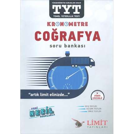 Limit Yayınları TYT Kronometre Coğrafya Soru Bankası