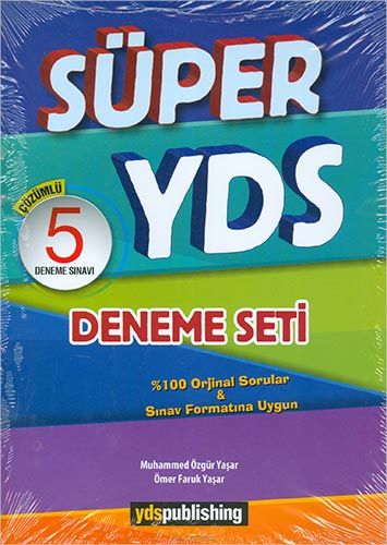 Ydspublishing Yayınları Süper YDS Çözümlü 5 Deneme Seti