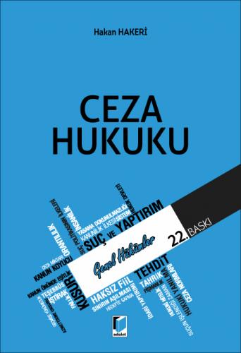 Ceza Hukuku Genel Hükümler Hakan Hakeri