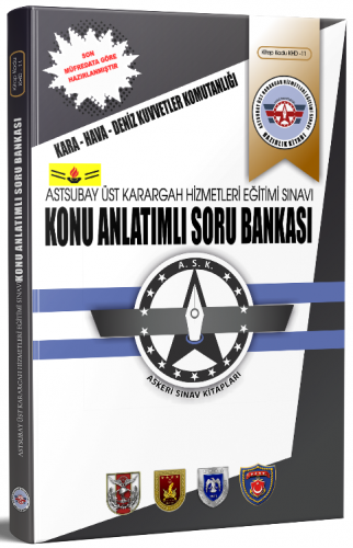 Dizgi Kitap Astsubay Üst Karargah Hizmetleri Eğitimi Sınavı Konu Anlatımlı Soru Bankası