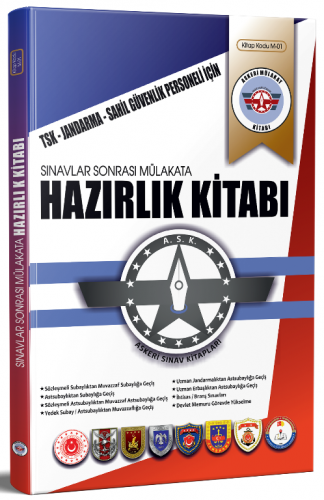 Dizgi Kitap Jandarma, Sahil Güvenlik Komutanlığı Mülakat Hazırlık Kitabı
