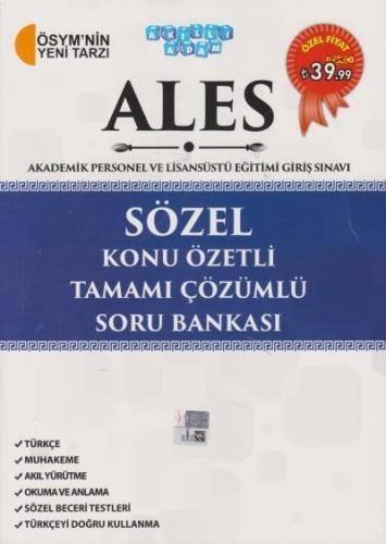 Akıllı Adam ALES Sözel Konu Özetli Tamamı Çözümlü Soru Bankası