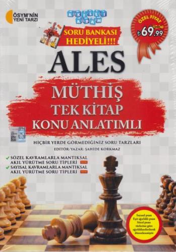 Akıllı Adam ALES Müthiş Tek Kitap Konu Anlatımlı Soru Bankası Hediyeli