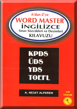 A 'dan Z 'ye Word Master İngilizce