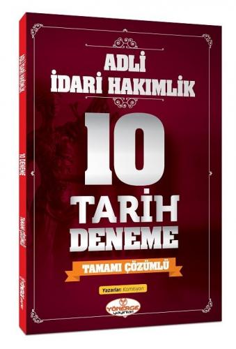 Yönerge Yayınları Adli İdari Hakimlik Tarih 10 Deneme Çözümlü Komisyon