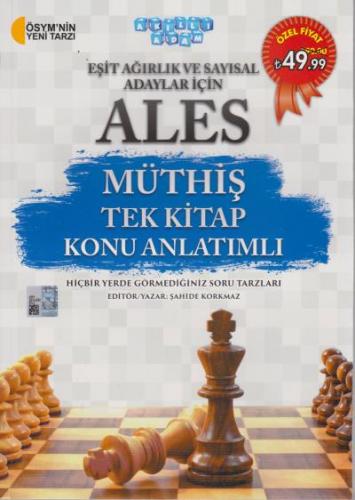 Akıllı Adam ALES Müthiş Tek Kitap Konu Anlatımlı Eşit Ağırlık ve Sayısal Adaylar İçin