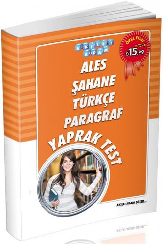 Akıllı Adam ALES Şahane Türkçe Paragraf Yaprak Test