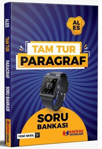 Kafkas Yayınları 2021 ALES Paragraf Tamtur Soru Bankası