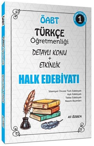 Ali Özbek 2021 ÖABT Türkçe Halk Edebiyatı Konu Anlatımlı