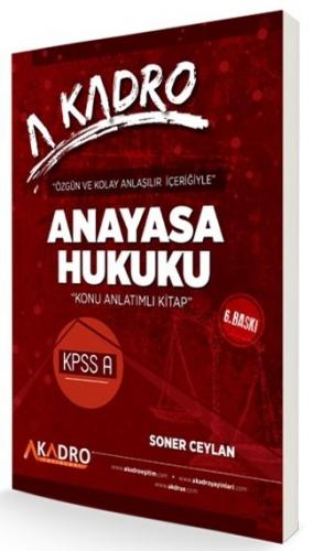 A Kadro 2021 KPSS A Grubu Anayasa Hukuku Konu Anlatımlı
