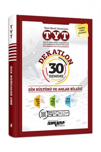 Ankara Yayıncılık TYT Dekatlon Din Kültürü Ve Ahlak Bilgisi 30 Deneme 