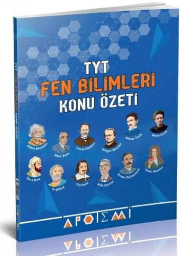 Apotemi Yayınları TYT Fen Bilimleri Konu Özeti Komisyon