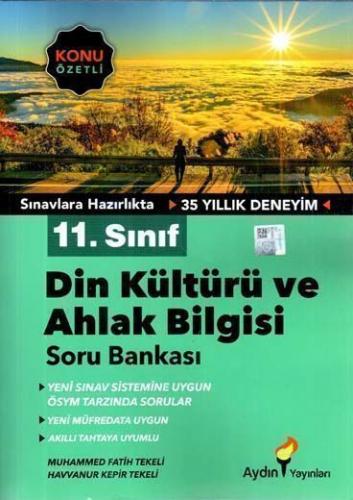 Aydın Yayınları 11. Sınıf Din Kültürü ve Ahlak Bilgisi Konu Özetli Sor