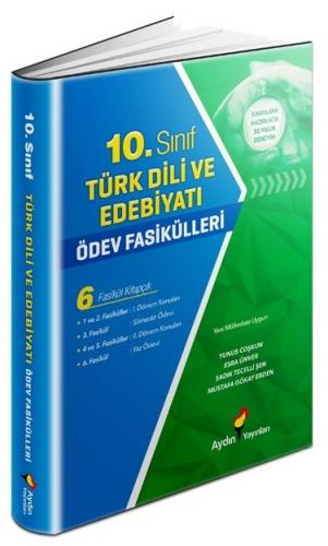 Aydın Yayınları 10. Sınıf Türk Dili ve Edebiyatı Ödev Fasikülleri Komi