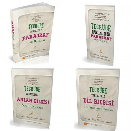 Pelikan TYT için Tecrübe Taktiklerle Türkçe Seti - 4 Kitap