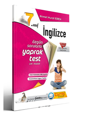 Çanta 7. Sınıf İngilizce Yaprak Test