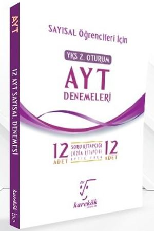 Karekök AYT Sayısal Öğrencileri için 12 Deneme