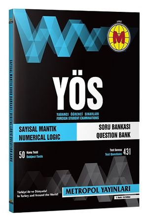 Metropol Yayinlari Yos Sayisal Mantik Soru Bankasi 20 Indirimli Kolek