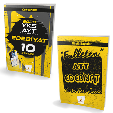 Rüştü Hoca'dan AYT Edebiyat Soru - Deneme Seti
