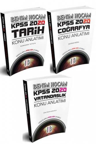 Benim Hocam Yayınları 2020 KPSS Genel Kültür Konu Anlatım Seti