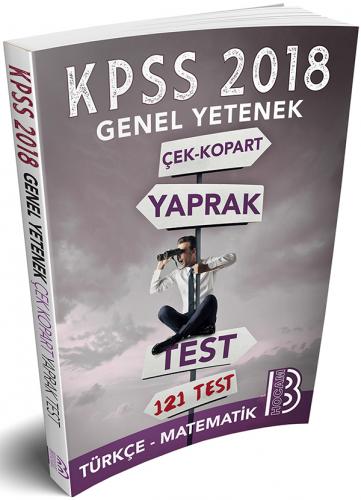 Benim Hocam KPSS Genel Yetenek Çek Kopar Yaprak Test 2018
