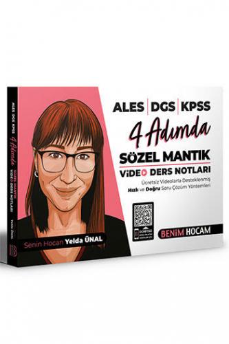 Benim Hocam Yayıncılık 2021 KPSS ALES DGS 4 Adımda Sözel Mantık Video Ders Notları