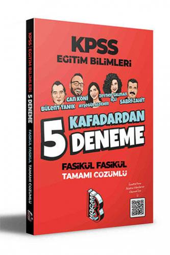 Benim Hocam Yayınları 2021 KPSS Eğitim Bilimleri 5 Kafadardan Tamamı Çözümlü 5 Deneme