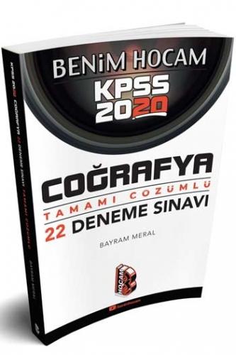 Benim Hocam Yayınları 2020 KPSS Coğrafya Tamamı Çözümlü 22 Deneme Sınavı