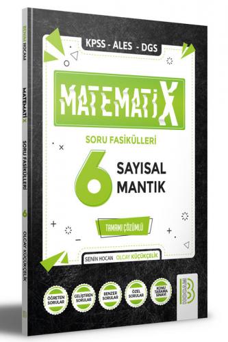 Benim Hocam Yayınları 2021 KPSS ALES DGS MatematiX Soru Fasikülleri 6
