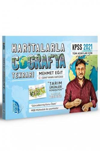 Benim Hocam Yayınları 2021 KPSS Haritalarla Coğrafya Tekrarı