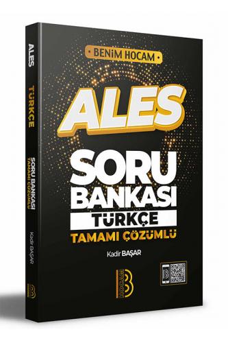 Benim Hocam Yayınları 2022 ALES Türkçe Tamamı Çözümlü Soru Bankası Kad