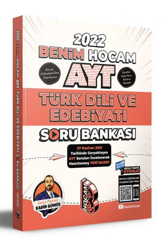 Benim Hocam Yayınları 2022 AYT Türk Dili ve Edebiyatı Soru Bankası Kad
