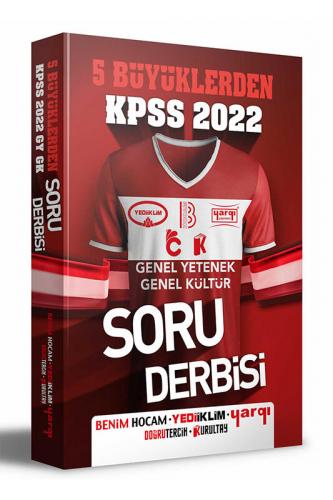 Benim Hocam Yayınları 2022 KPSS 5 Büyüklerden Genel Yetenek Genel Kültür Tüm Dersler Soru Derbisi