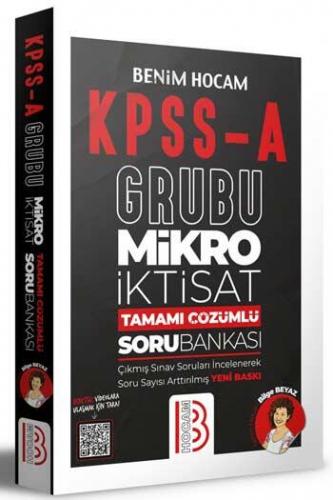 Benim Hocam Yayınları KPSS A Grubu Mikro İktisat Tamamı Çözümlü Bankası
