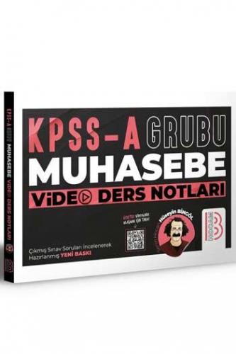 Benim Hocam Yayınları KPSS A Grubu Muhasebe Video Ders Notları