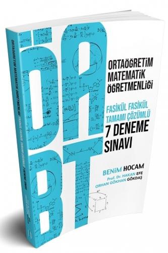Benim Hocam Yayınları ÖABT Ortaöğretim Matematik Öğretmenliği Tamamı Çözümlü 7 Deneme Sınavı