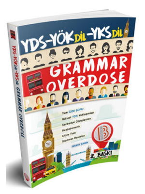 Benim Hocam YDS YÖKDİL YKSDİL Grammar Overdose Soru Bankası